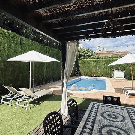 Extraordinaria Villa Con Piscina Y Chimenea Granada Exteriér fotografie