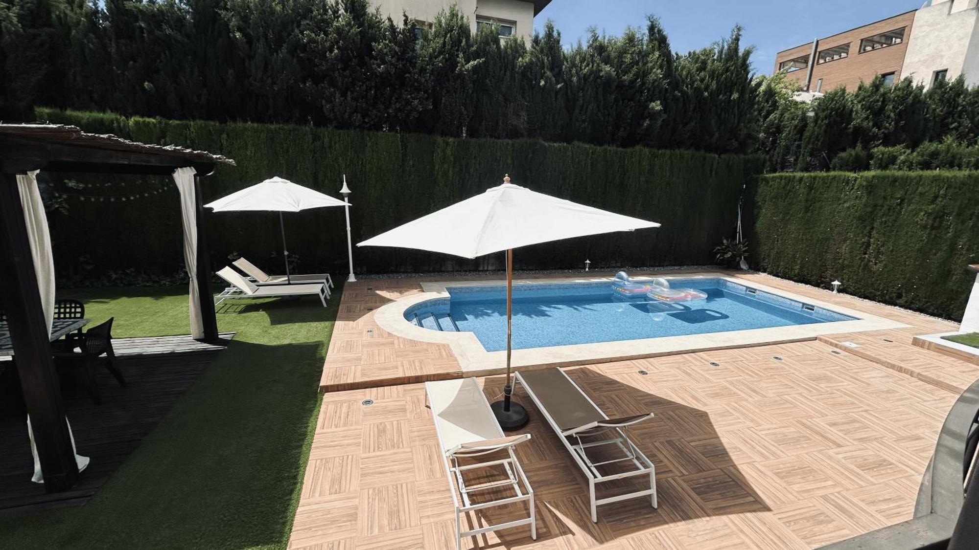 Extraordinaria Villa Con Piscina Y Chimenea Granada Exteriér fotografie